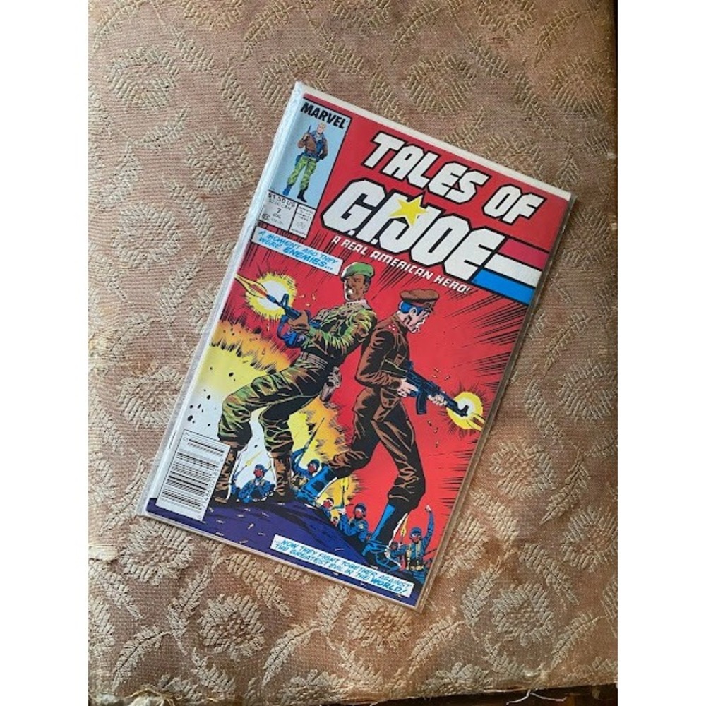 Marvel Tales of GI Joe A Real American Hero 7 July 1988 Copper Age Comic Book